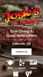 Mobile Screenshot of josiessteakhouse.com